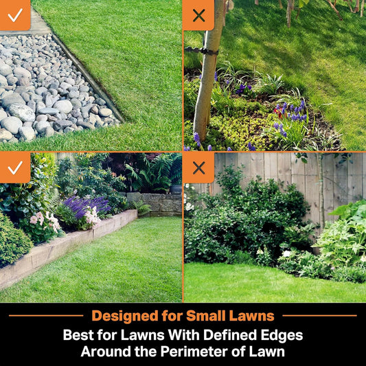 Modo Living LawnMaster OcuMowTM 24V kabelloser Roboter-Rasenmäher & Trimmer
