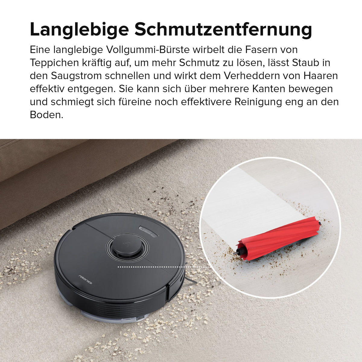 Roborock Q7 Max+ Saug- und Wischroboter mit Auto-Entleerungsstation