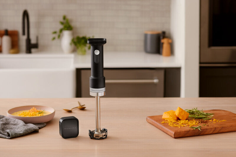 KitchenAid Go Cordless Stabmixer mit Zubehör 5KHBRV