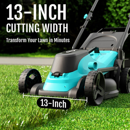 Modo Living YARDCARE 13" bürstenloser Akku-Rasenmäher