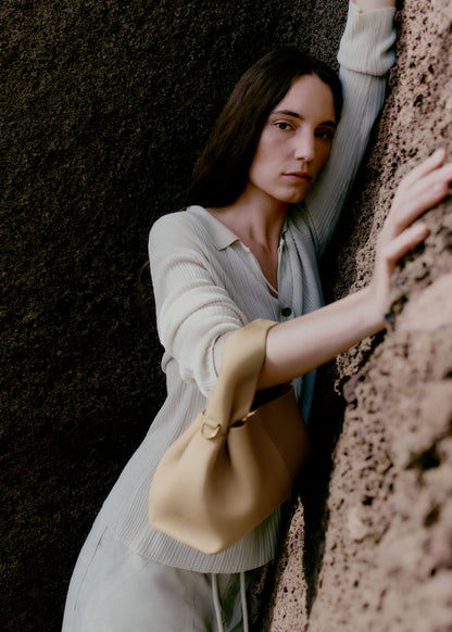 Numéro Neuf Mini - Sand Genarbtes Leder