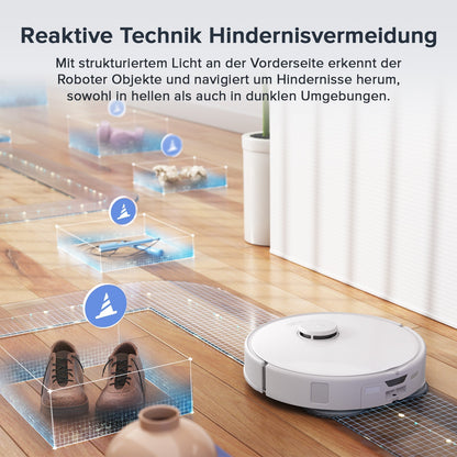 Roborock Qrevo Curv S5X Set Saugroboter mit Multifunktions-Dockingstation 3.0