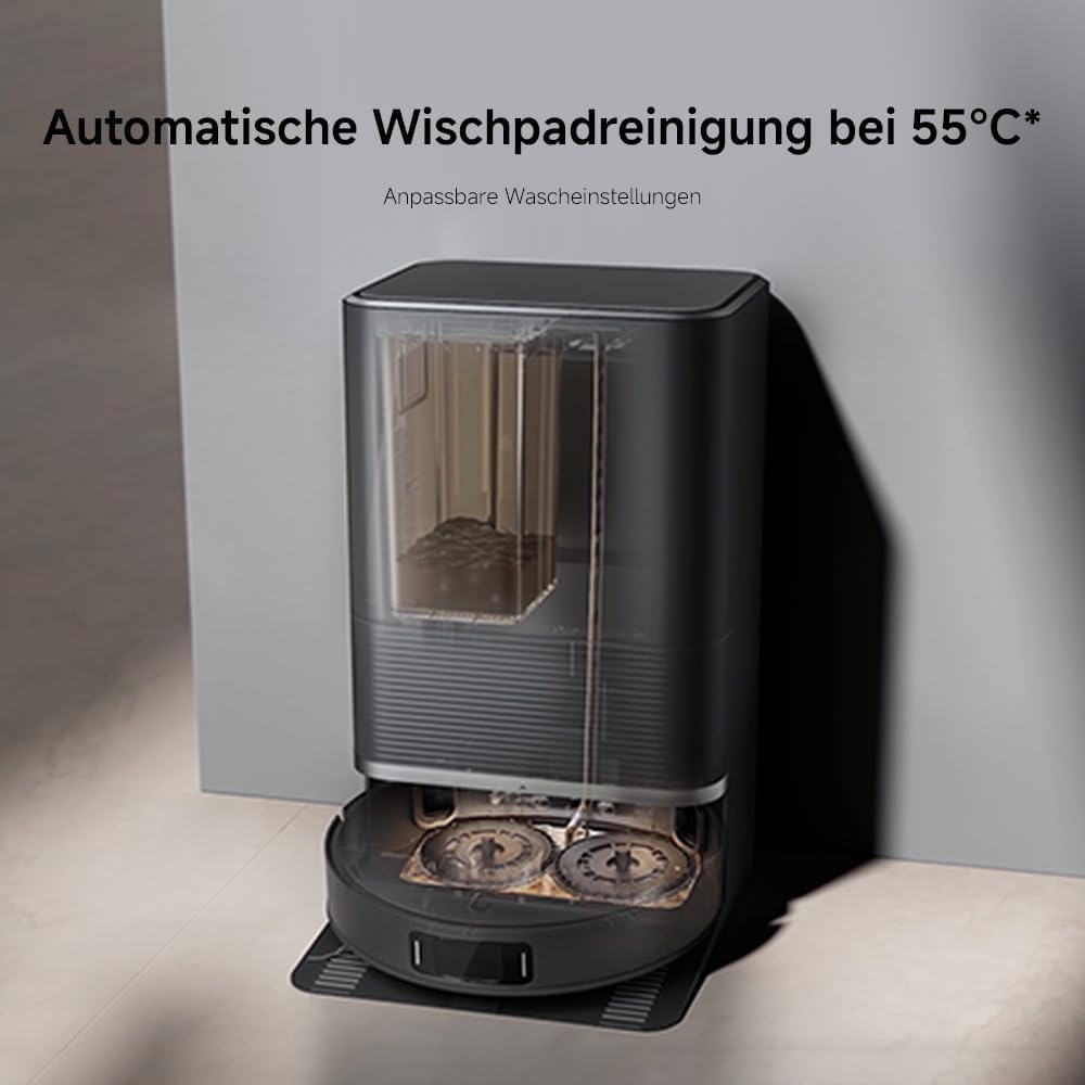 Modo Living Xiaomi X20 Max, 8,000Pa, Dual Mop, Heißwasser, 75 Tage Staub, 5200mAh