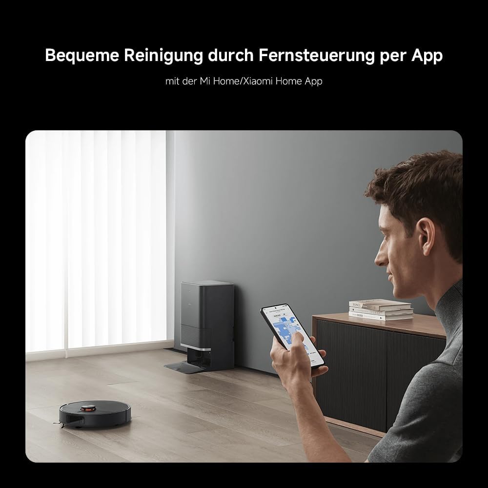 Modo Living Xiaomi X20 Max, 8,000Pa, Dual Mop, Heißwasser, 75 Tage Staub, 5200mAh
