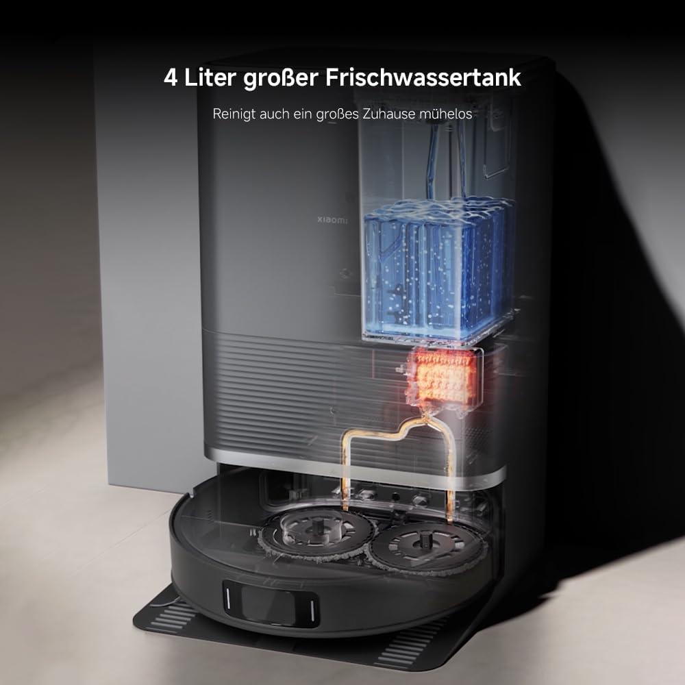 Modo Living Xiaomi X20 Max, 8,000Pa, Dual Mop, Heißwasser, 75 Tage Staub, 5200mAh