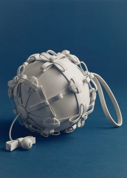 Button Bow Sphere - Porzellan
