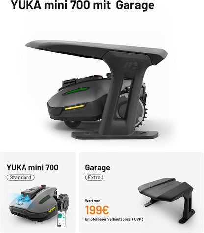 Modo Living YUKA und YUKA mini Serie Mähroboter (YUKA mini 700+Garage)