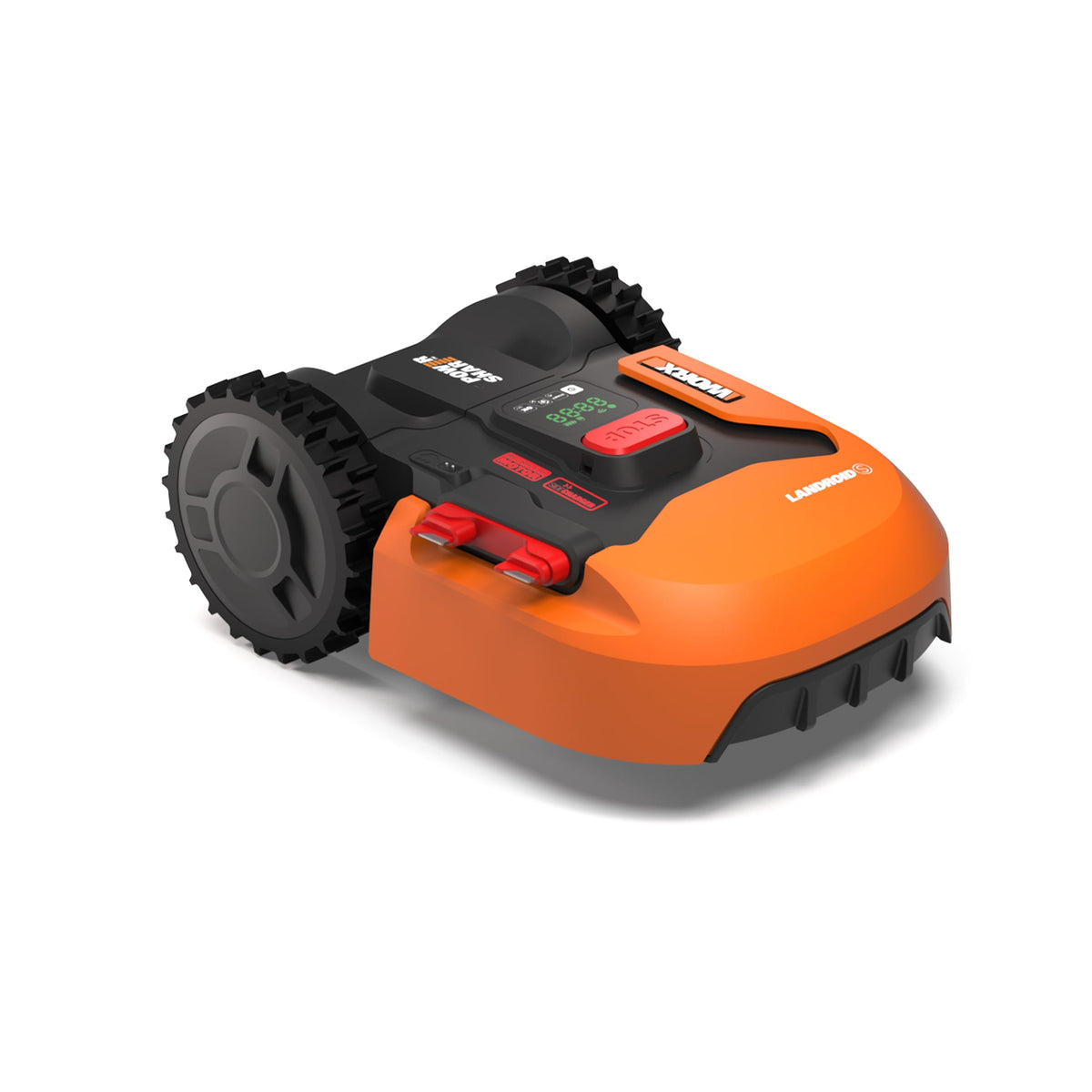 WORX Landroid Plus WR167E Mähroboter mit Begrenzungskabel für Gärten bis 700m2 (AIA Navigation, App Steuerung, WLAN, Bluetooth und schwimmendem Mähwerk - max Steigung: 35%)