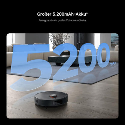 Modo Living Xiaomi X20 Max, 8,000Pa, Dual Mop, Heißwasser, 75 Tage Staub, 5200mAh