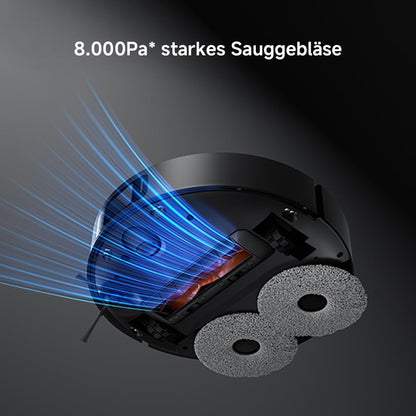 Modo Living Xiaomi X20 Max, 8,000Pa, Dual Mop, Heißwasser, 75 Tage Staub, 5200mAh