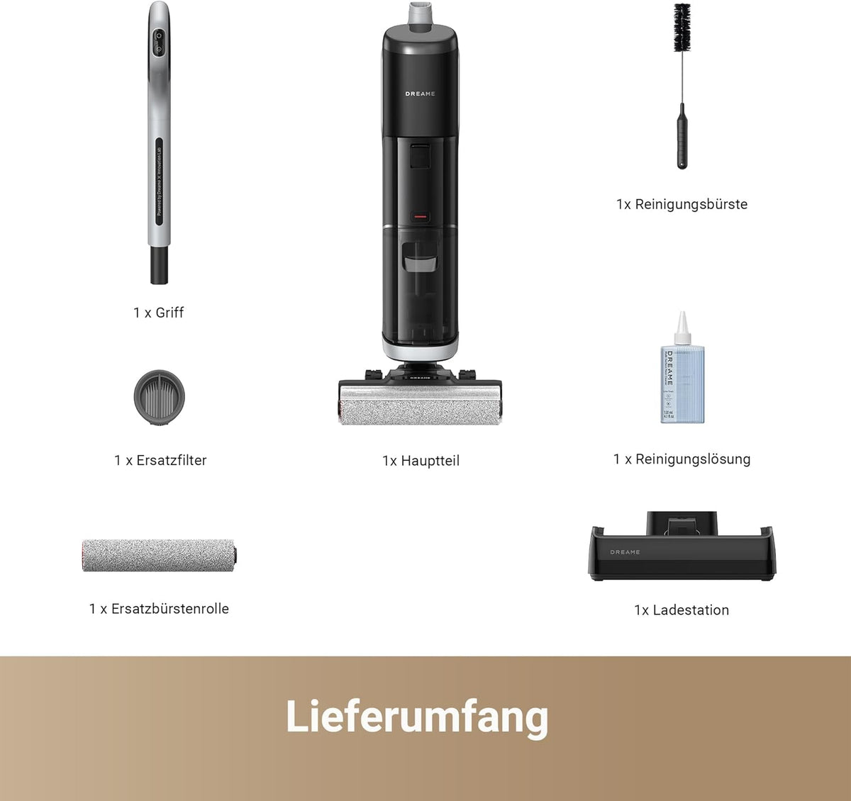 Modo Living Dreame H14 Pro, 18kPa, Nass/Trocken, 180° Flach, App