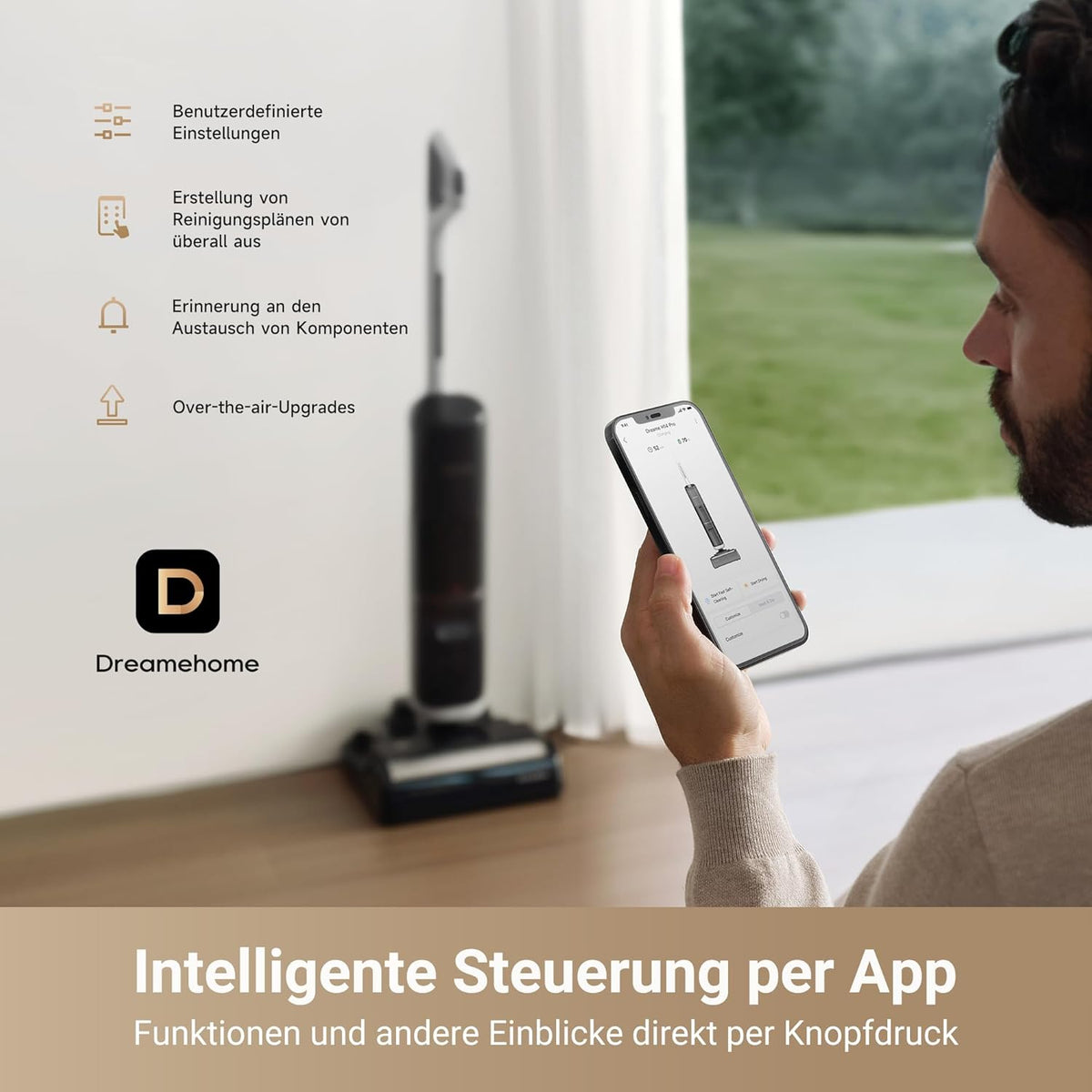 Modo Living Dreame H14 Pro, 18kPa, Nass/Trocken, 180° Flach, App