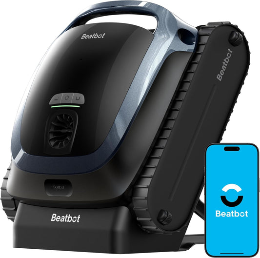 Modo Living Beatbot AquaSense 2 Akku Poolroboter, Boden & Wand, Wasserlinie doppelt, bis 300m2, Midnight Blue