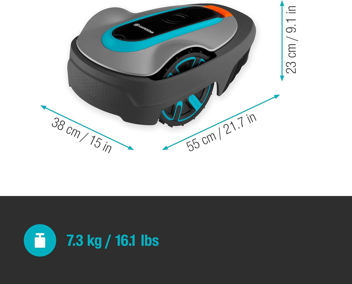 Modo Living Sileno City Mähroboter bis 600 m2, Mehrfarbig