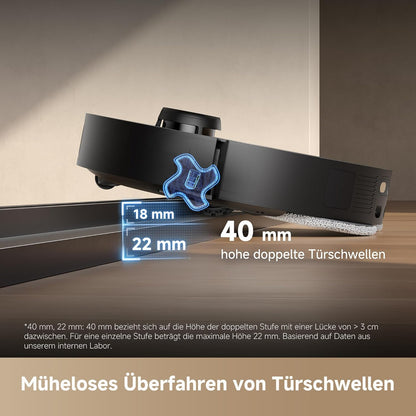 Modo Living Dreame L40s Pro Ultra, 19,000Pa, Selbstreinigend, Hindernisvermeidung, Sprachsteuerung