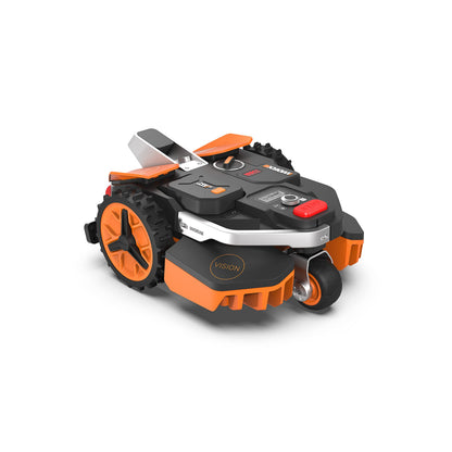 WORX Landroid Vision L1600 Mähroboter WR216E.1 für Gärten bis 1600m2, AI Rasenmäher Roboter ohne Begrenzungskabel (WLAN & Bluetooth, aktive Hindernisvermeidung mit KI-Technologie, Igelschutz)