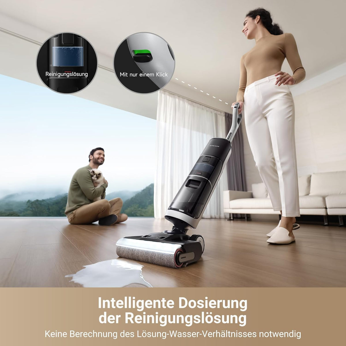 Modo Living Dreame H14 Pro, 18kPa, Nass/Trocken, 180° Flach, App