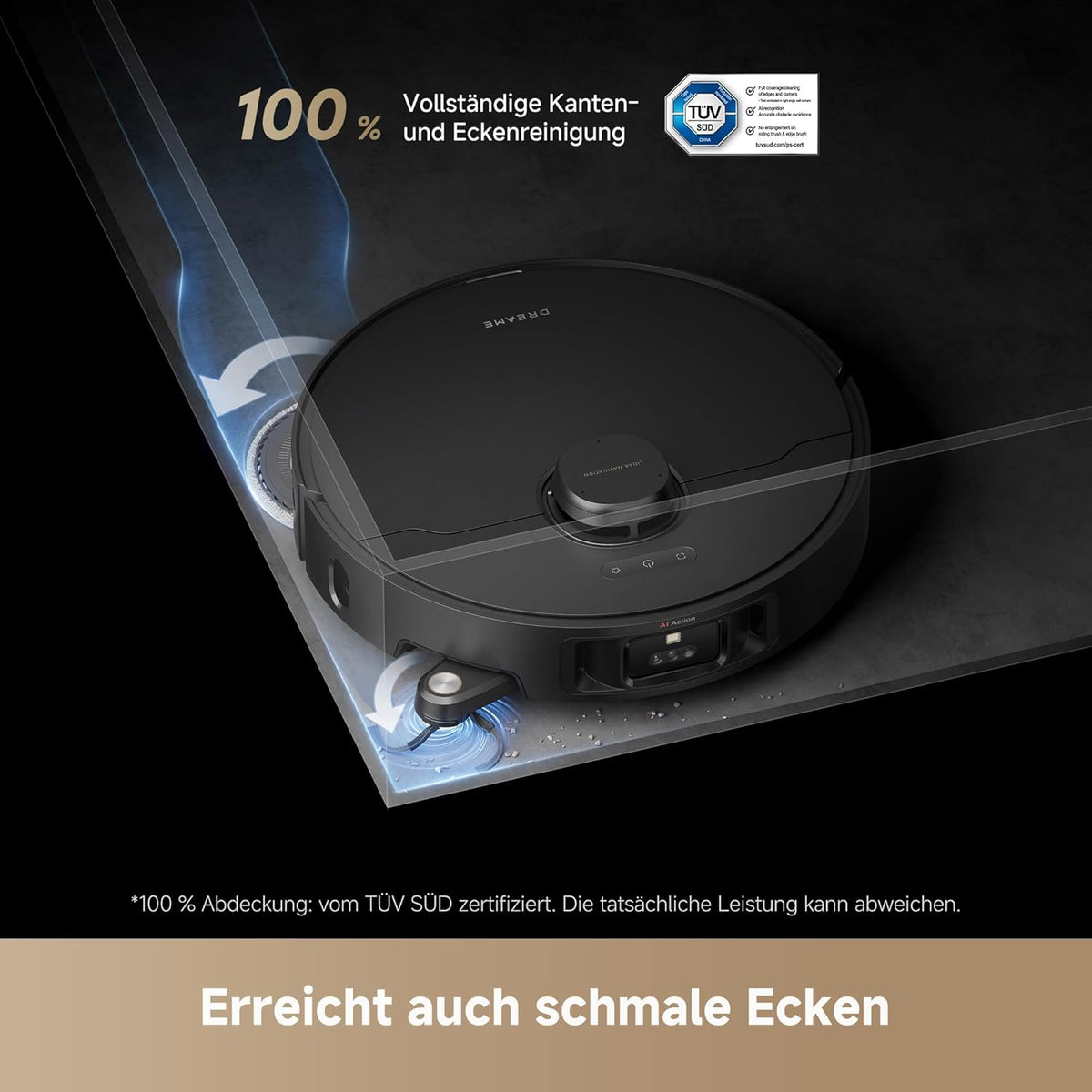 Modo Living Dreame L40s Pro Ultra, 19,000Pa, Selbstreinigend, Hindernisvermeidung, Sprachsteuerung