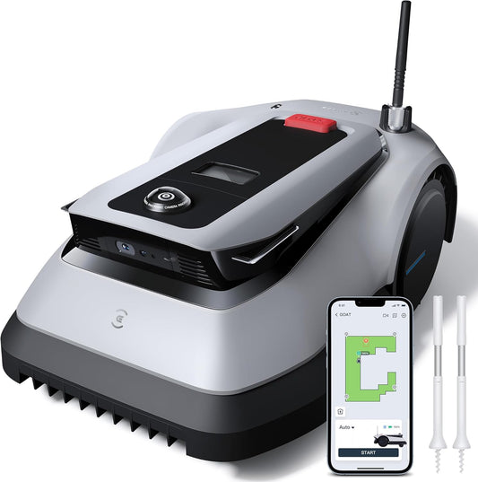 Modo Living GOAT G1-800 Mähroboter 800 m2, ohne Kabel, GPS & Hindernisvermeidung