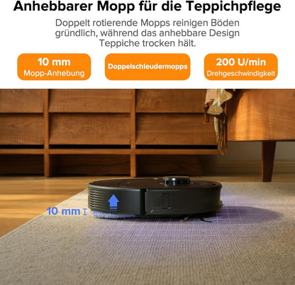 Modo Living Roborock Qrevo Pro Set, 7000 Pa, FlexiArmTM, 60 °C Moppreinigung