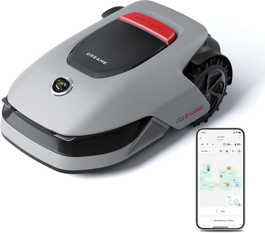 Modo Living Dreame A1 Pro Mähroboter, 2000m2, Drahtlos, OmniSenseTM, App & Zonensteuerung, Hindernisvermeidung