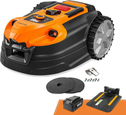 Modo Living LawnMaster VBRM18AMID4R Mähroboter 800 m2, ohne Kabel, WiFi & App