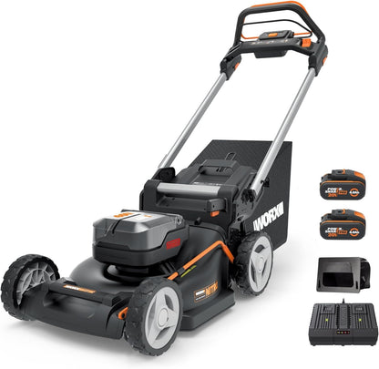 Modo Living WG749E Akku-Rasenmäher 40V, 46 cm, Radantrieb & Akku-Set