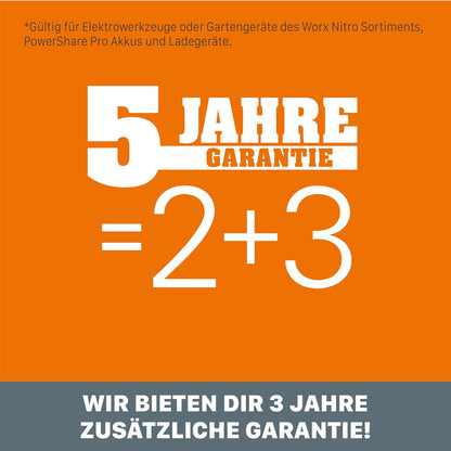 Modo Living WG749E Akku-Rasenmäher 40V, 46 cm, Radantrieb & Akku-Set