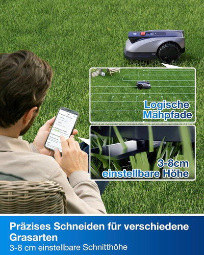 Modo Living Goat O1200 Mähroboter 1200 m2, RTK+Vision, ohne Kabel