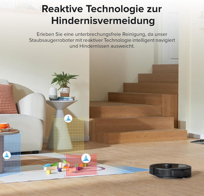 Modo Living Roborock Q8 Max+, 5500Pa, DuoRoller, 2.5L Staubbeutel, 350ml Wassertank, LiDAR Navigation