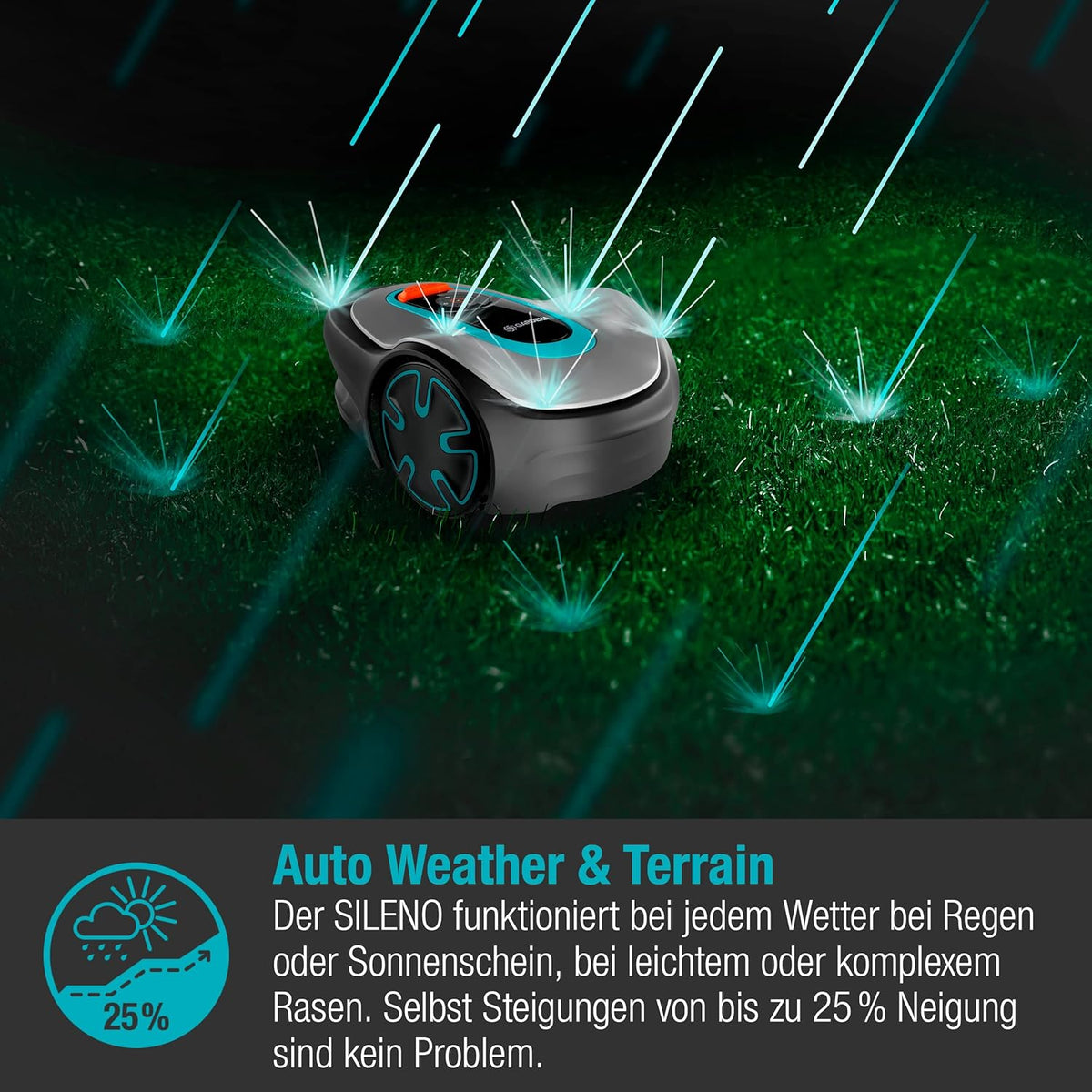 Modo Living SILENO minimo 250 Mähroboter, Bluetooth & App