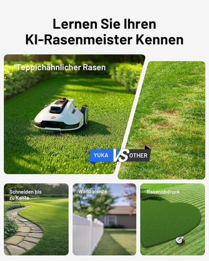 Modo Living YUKA 2000, 2000m2, Ohne Kabel, NetRTK+Vision, 4G, 50% Steigung