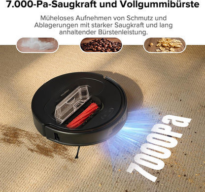 Modo Living Roborock Qrevo Pro Set, 7000 Pa, FlexiArmTM, 60 °C Moppreinigung