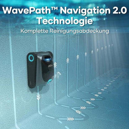 Modo Living AIPER Scuba S1 Kabelloser Poolroboter, Boden & Wand, Navigation 2.0, 150 Min Laufzeit, bis 150m2