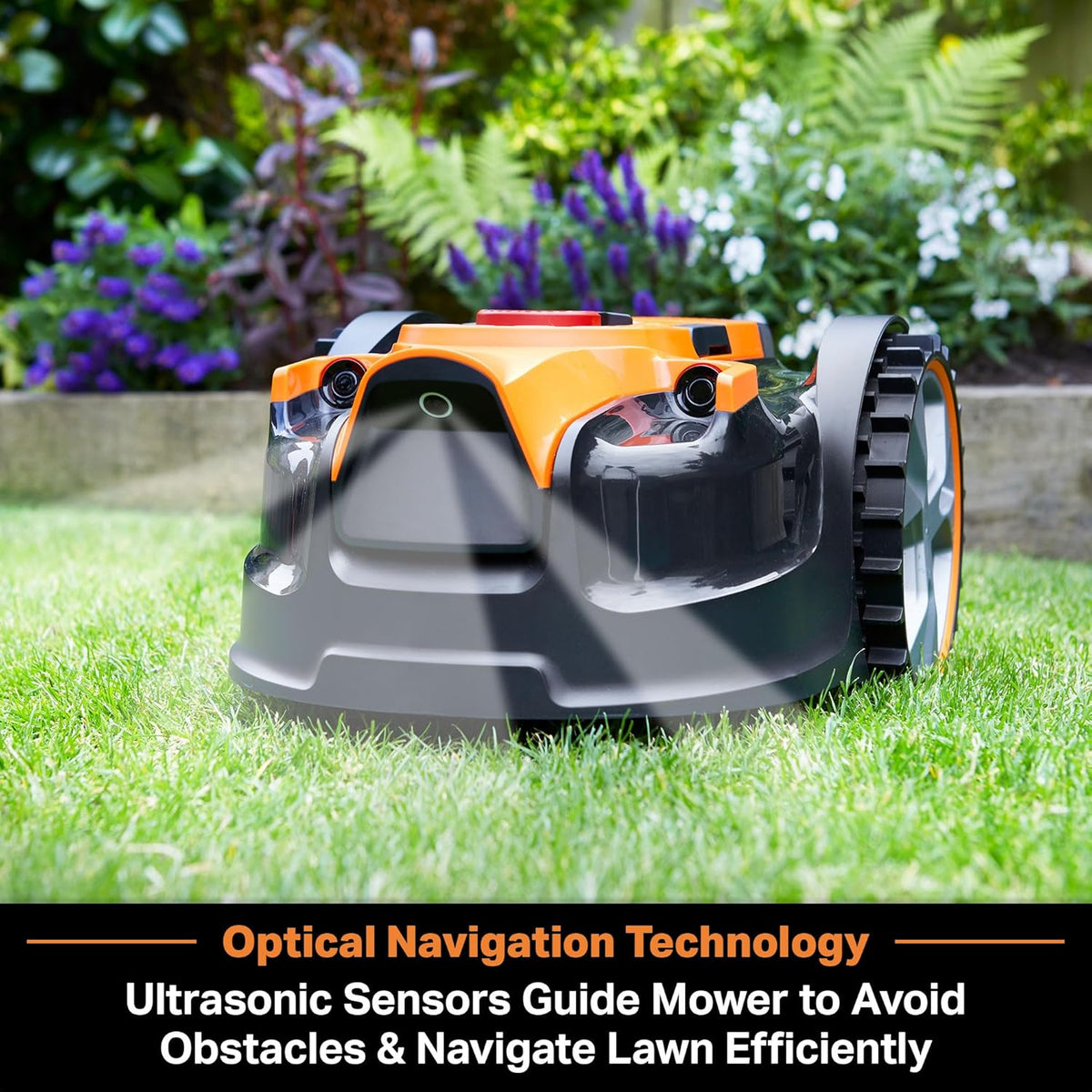 Modo Living LawnMaster OcuMowTM 24V kabelloser Roboter-Rasenmäher & Trimmer