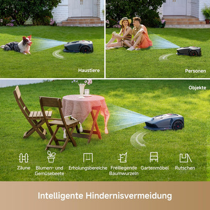 Modo Living 1000 Mähroboter 1000 m2, 3D-LiDAR & App-Steuerung