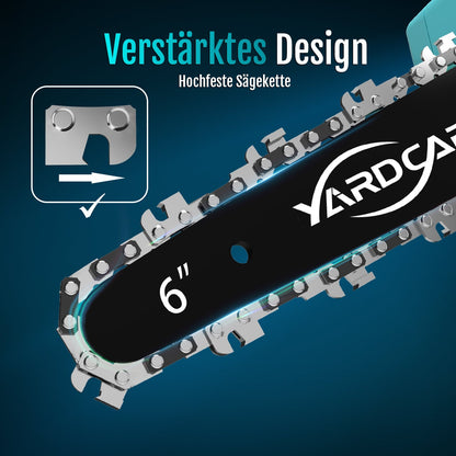 Modo Living YARDCARE 6" bürstenlose Akku-Kettensäge