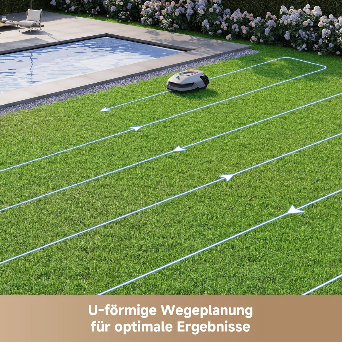 Modo Living Dreame A1 Pro Mähroboter, 2000m2, Drahtlos, OmniSenseTM, App & Zonensteuerung, Hindernisvermeidung