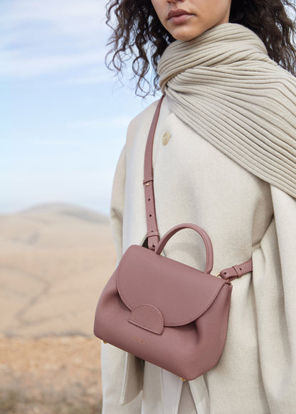 Numéro Un Nano - Lilac Genarbtes Leder