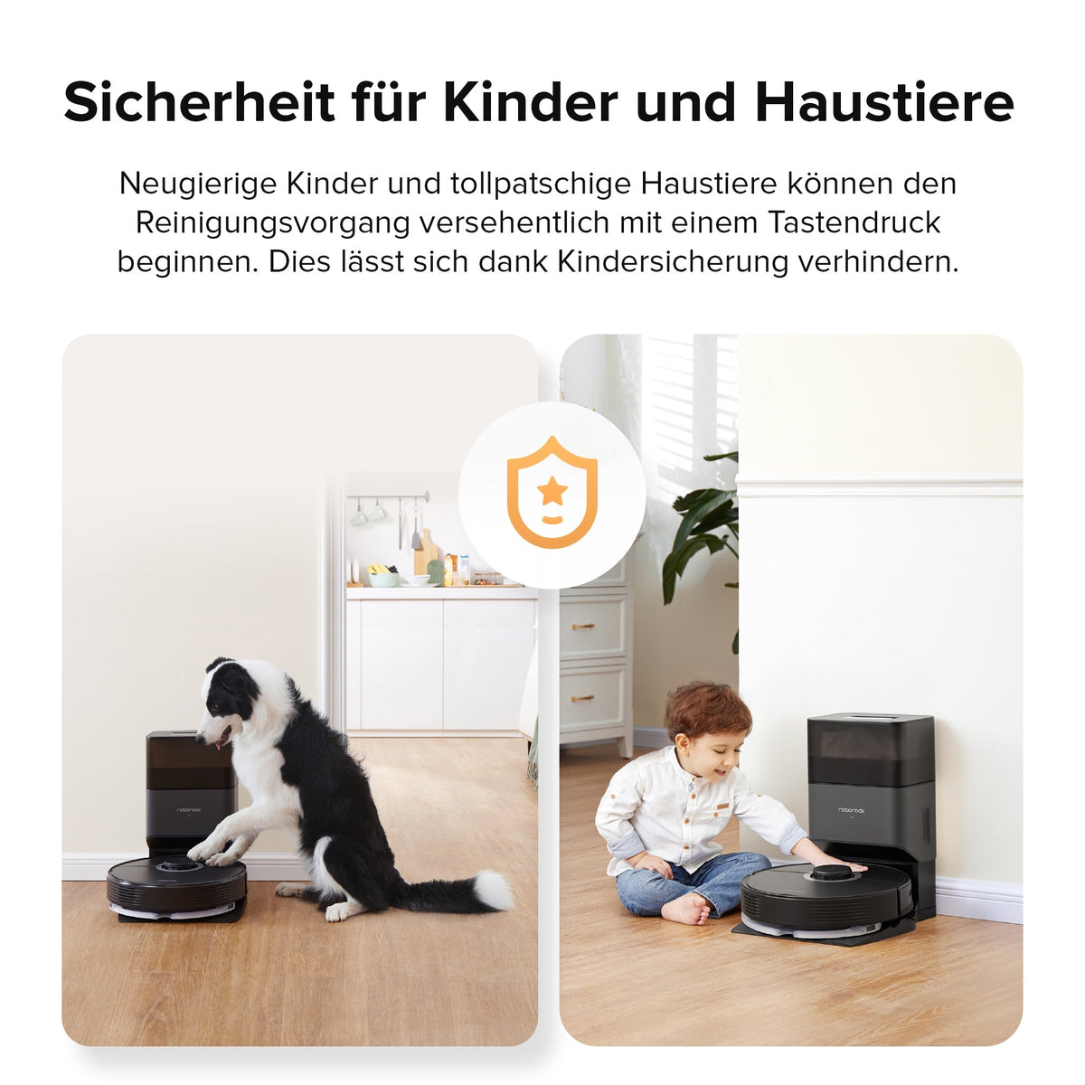Roborock Q7 Max+ Saug- und Wischroboter mit Auto-Entleerungsstation
