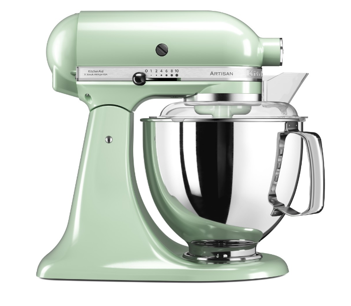 KitchenAid 4,8 L 5KSM175 Artisan Küchenmaschine Meatlover mit Ganzmetall- Fleischwolf