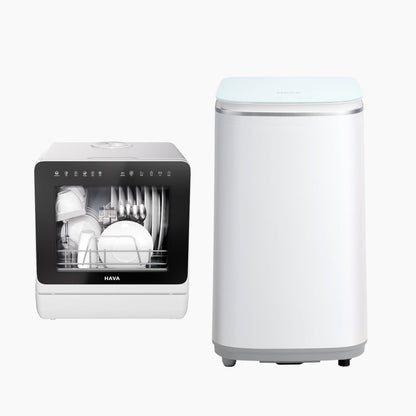 HAVA T01 Washer and R09 Dishwasher Bundle