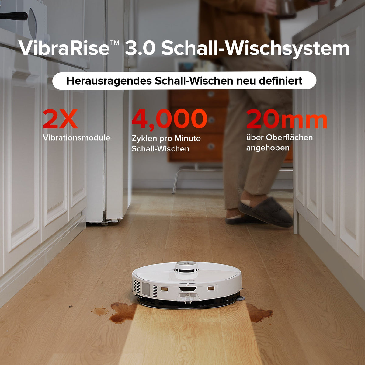 Roborock S8 MaxV Ultra Saugroboter mit 8-in-1 RockDock® Ultra
