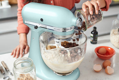 KitchenAid 4,8 L 5KSM175 Artisan Küchenmaschine Icelover mit Eiszubereiter