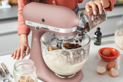 KitchenAid 4,8 L 5KSM185 Artisan Küchenmaschine Pastalover 3er Nudelwalzenset