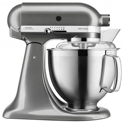 KitchenAid 4,8 L 5KSM185 Artisan Küchenmaschine Meatlover Metallfleischwolf 5KSMMGA Gr. 8