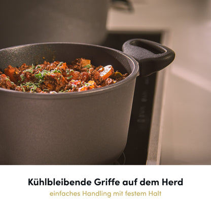 Kochtopf hoch Ø 28 cm I Deckel optional