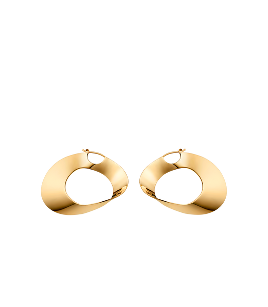 Creolen Éole - Goldedition 24 Karat vergoldet