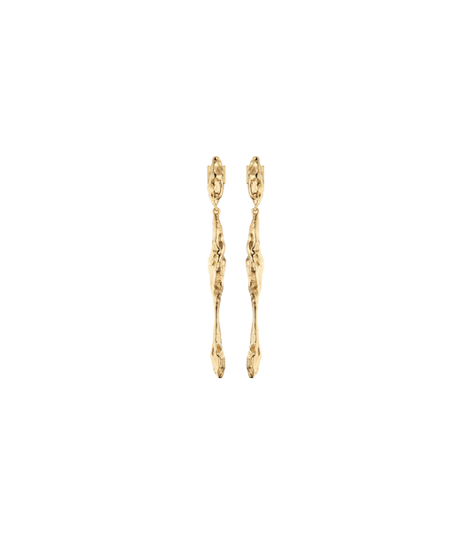 Ohrringe Eroz - Goldedition 24 Karat vergoldet