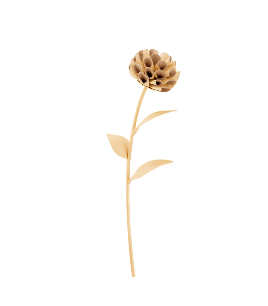 Blume Dalium - Duo Weizen Genarbtes Leder